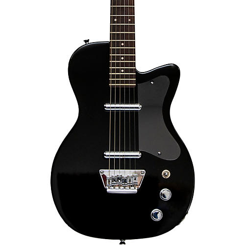 Silvertone Silvertone Solid Body Electric Guitar Gloss Black