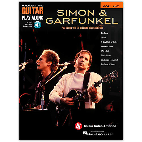 Hal Leonard Simon and Garfunkel Guitar Play-Along Volume 147 Book/Online Audio