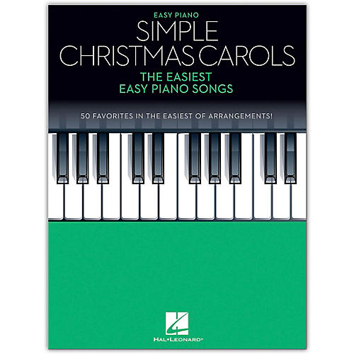 Hal Leonard Simple Christmas Carols (The Easiest Easy Piano Songs) Easy Piano Songbook