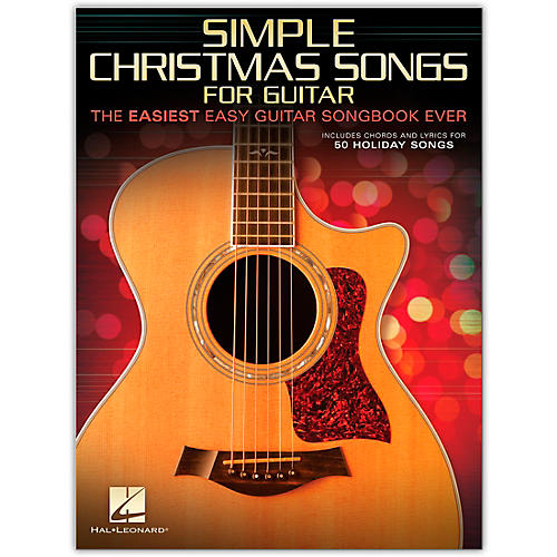 Hal Leonard Simple Christmas Songs - The Easiest Easy Guitar Songbook Ever