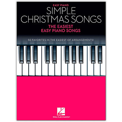 Hal Leonard Simple Christmas Songs - The Easiest Easy Piano Songs