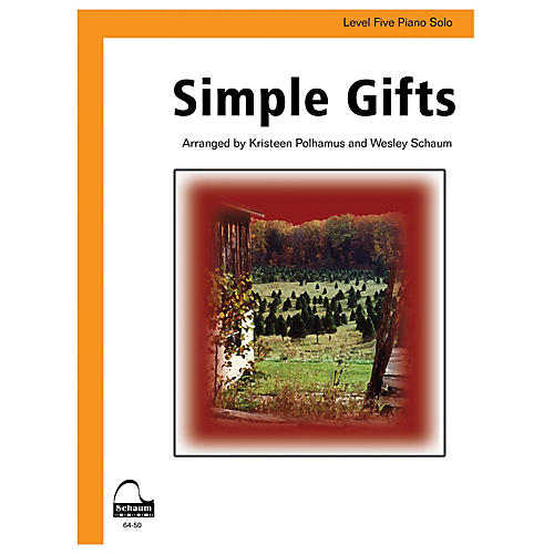 Simple Gifts (amer. Shaker Tune) Educational Piano Series Softcover