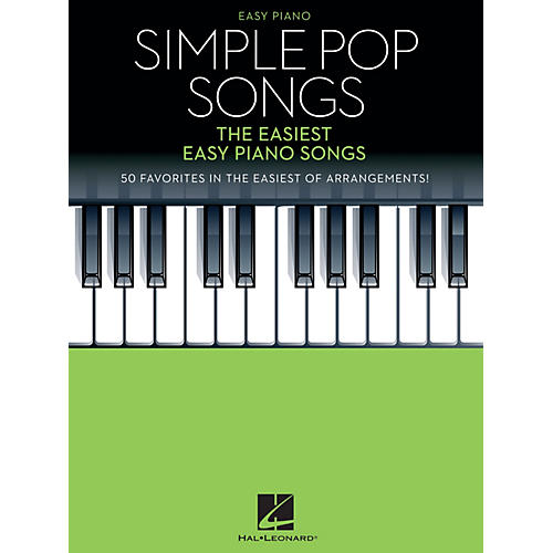 Hal Leonard Simple Pop Songs - The Easiest Easy Piano Songs