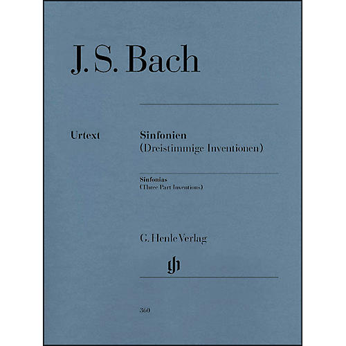 Sinfonias BWV 787-801 (Three Part Inventions) By Bach