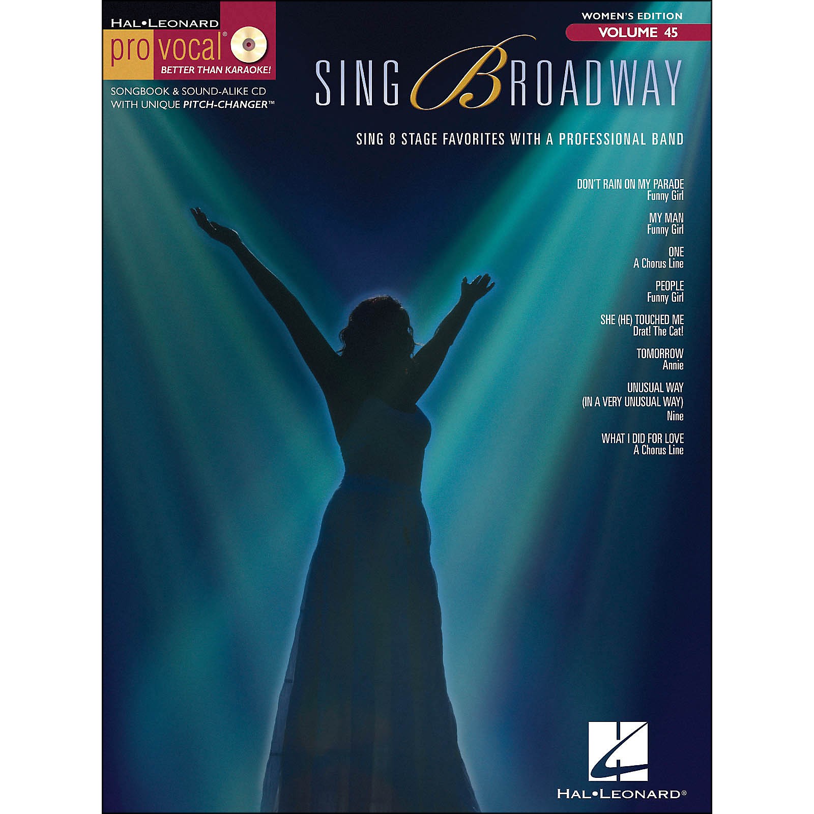 Hal Leonard Sing Broadway - Pro Vocal Songbook & CD For Female Singers ...