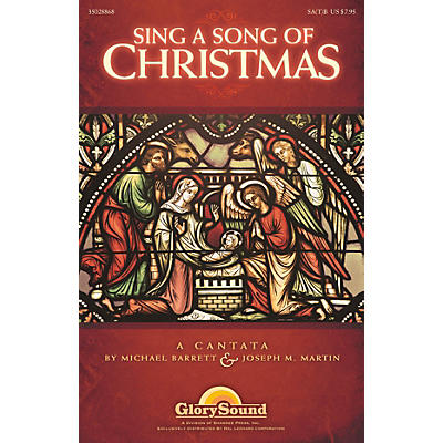 Shawnee Press Sing a Song of Christmas Preview Pak Composed by Michael Barrett