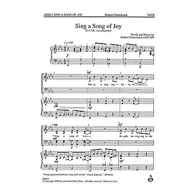 PAVANE Sing a Song of Joy SATB composed by Robert C. Clatterbuck