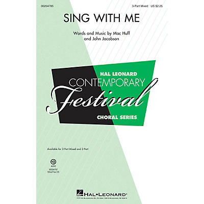 Hal Leonard Sing with Me 2-Part Composed by Mac Huff