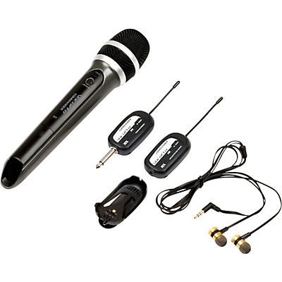 Vocopro SingAndHear-Solo - All-in-one wireless Microphone / Wireless in-ear Receiver System