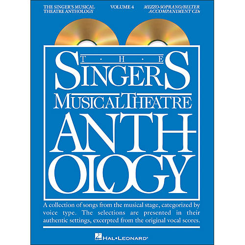 Hal Leonard Singer's Musical Theatre Anthology - Mezzo-Soprano / Belter Volume 4 Accompaniment CD's