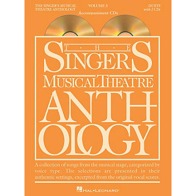 Hal Leonard Singer's Musical Theatre Anthology Duets Volume 3 Accompaniment CDs