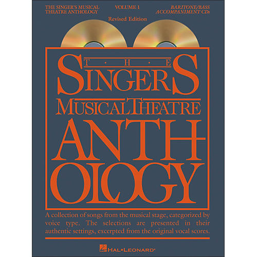 Hal Leonard Singer's Musical Theatre Anthology for Baritone / Bass Volume 1 2CD's