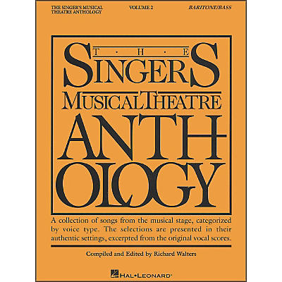 Hal Leonard Singer's Musical Theatre Anthology for Baritone / Bass Volume 2