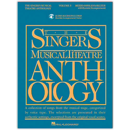 Singer's Musical Theatre Anthology for Mezzo-Soprano / Belter Vol 5 Book/Online Audio