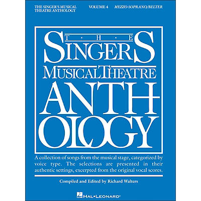 Hal Leonard Singer's Musical Theatre Anthology for Mezzo-Soprano / Belter Volume 4