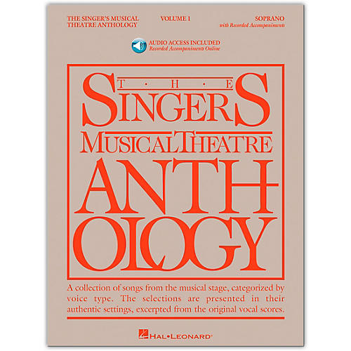 Hal Leonard Singer's Musical Theatre Anthology for Soprano Volume 1 Book/Online Audio
