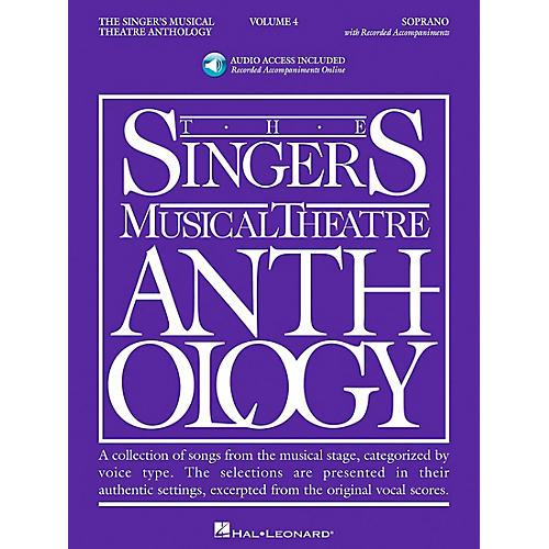 Singer's Musical Theatre Anthology for Soprano Volume 4 Book/2CD's