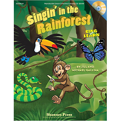 Hal Leonard Singin' In The Rainforest Book/Listening CD