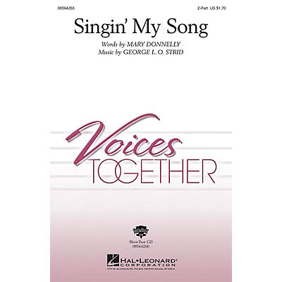 Hal Leonard Singin' My Song ShowTrax CD Composed by Mary Donnelly