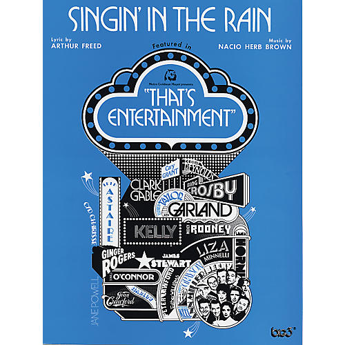 Alfred Singin' in the Rain Piano/Vocal/Chords