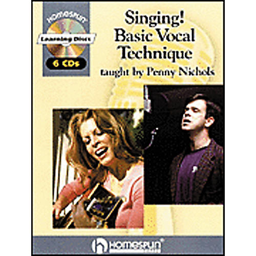 Singing! Basic Vocal Technique Book and 6-CD Package