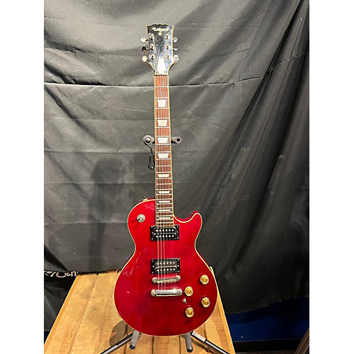 Lotus Single Cut Lawsuit Solid Body Electric Guitar Red
