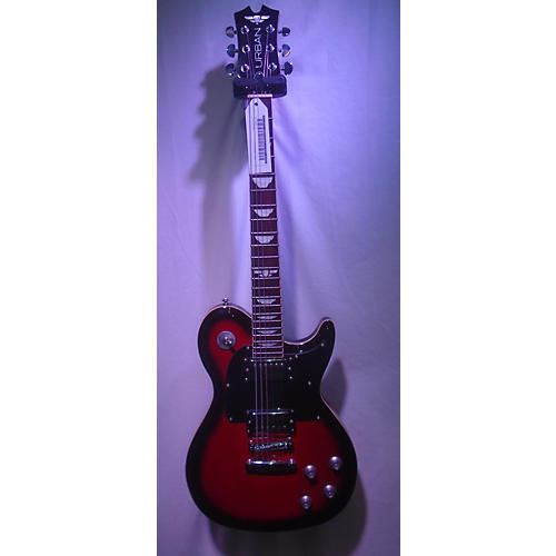 Keith Urban Single Cutaway Solid Body Electric Guitar Black Cherry Burst