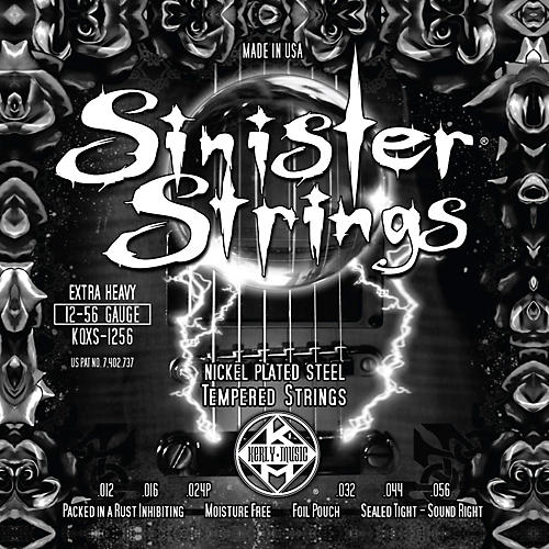 Sinister Strings Nickel Wound Electric Guitar Strings Extra Heavy