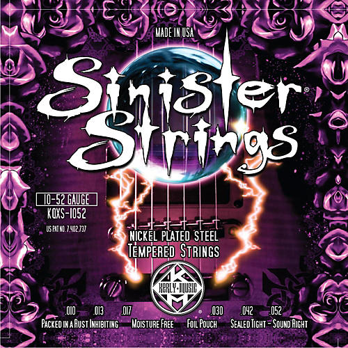 Sinister Strings Nickel Wound Electric Guitar Strings Light