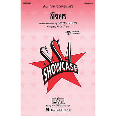 Hal Leonard Sisters (from White Christmas) ShowTrax CD Arranged by Kirby Shaw