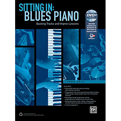 Alfred Sitting In: Blues Piano Book/DVD