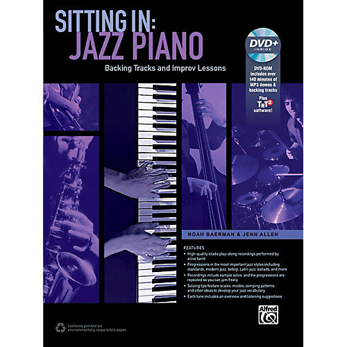 Alfred Sitting In: Jazz Piano Book & DVD-ROM