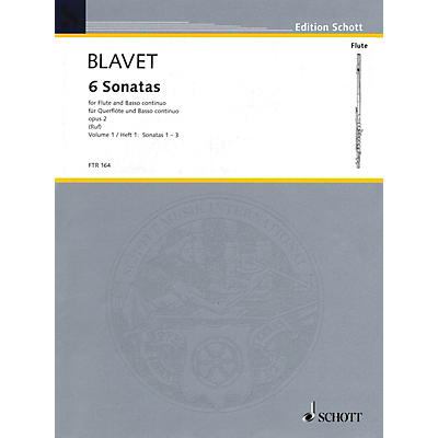 Schott Six Sonatas, Op. 2 (Volume 1) Schott Series