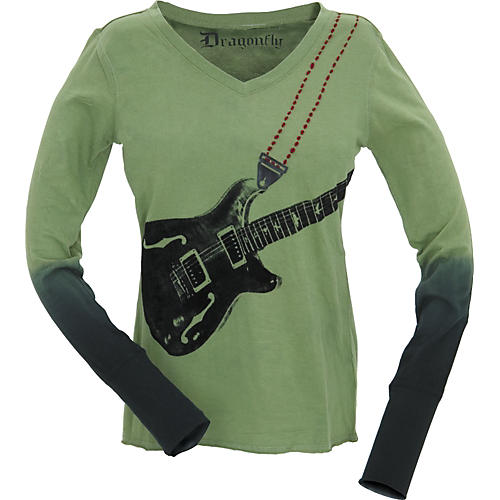 Six String Womens Long Sleeve Jersey