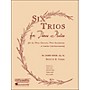Hal Leonard Six Trios for Three Flutes Full Score
