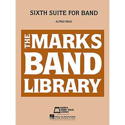 Hal Leonard Sixth Suite For Band Full Score Concert Band