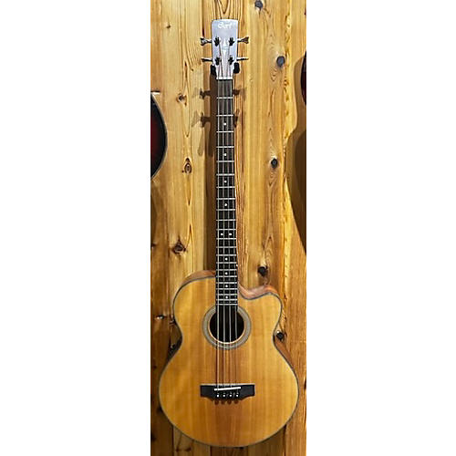 Cort Sjb5f Acoustic Bass Guitar Natural