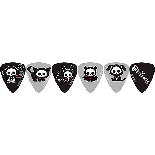 Skelanimal Guitar Picks - 6 Pack