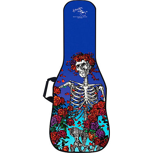 Skeleton & Roses Electric Guitar Gig Bag w/ Graphic Face Panel