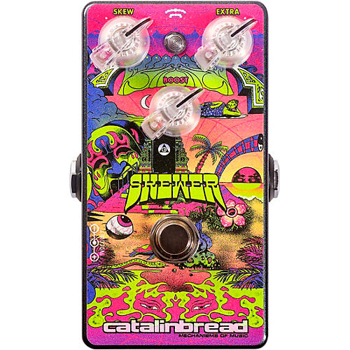 Catalinbread Skewer Treble Boost Effects Pedal Misty Lava