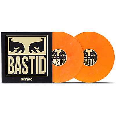 SERATO Skratch Bastid x Obey Serato Control Vinyl in Hot Sauce Orange