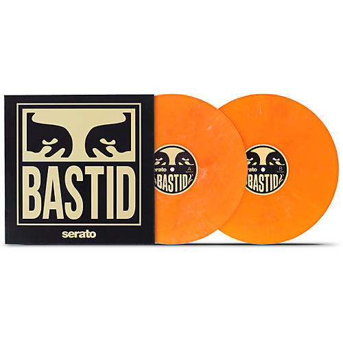 SERATO Skratch Bastid x Obey Serato Control Vinyl in Hot Sauce Orange