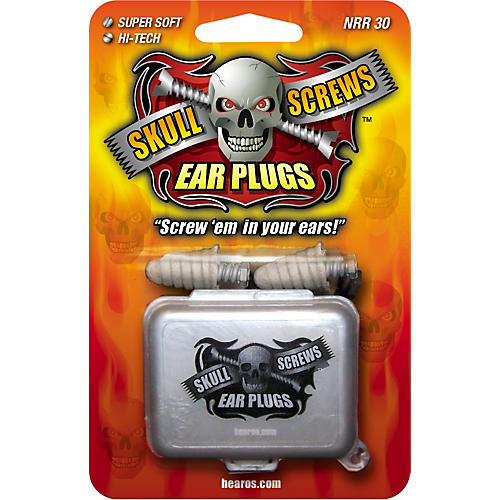 Skull Screws Ear Plugs