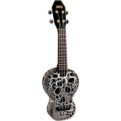 Mahalo Skull Ukulele Soprano Glow in the Dark