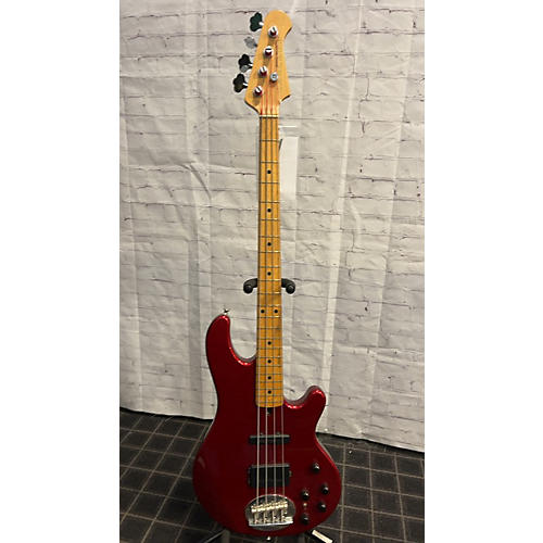 Lakland Skyline 4 String Electric Bass Guitar Chrome Red Metallic