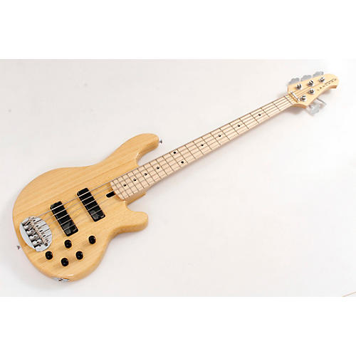 Lakland Skyline 55-01 5-String Bass Guitar Condition 3 - Scratch and Dent Natural, Maple Fretboard 194744697609