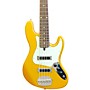 Lakland Skyline J-Sonic Rosewood Fretboard 5-String Electric Bass Guitar Shoreline Gold