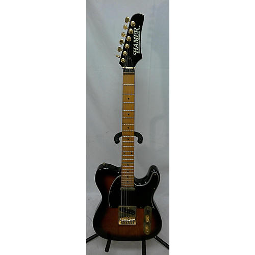 Hamer Slammer Tele 2 Solid Body Electric Guitar 2 burst