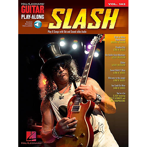 Hal Leonard Slash - Guitar Play-Along Volume 143 Book/Audio Online