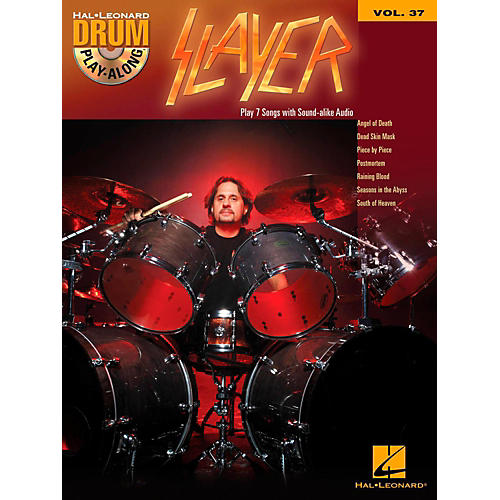 Hal Leonard Slayer - Drum Play-Along Volume 37 (Book/CD)